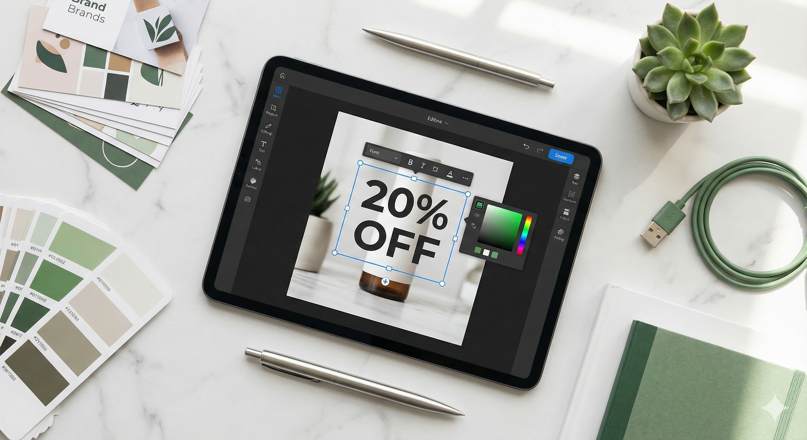 Image editor preview
